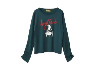 HYSTERIC GLAMOUR Unlimited Girl T-Shirt "Green"