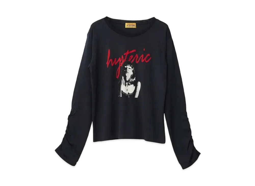HYSTERIC GLAMOUR Unlimited Girl T-Shirt "Black"