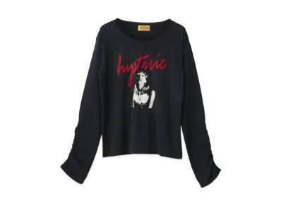 HYSTERIC GLAMOUR Unlimited Girl T-Shirt "Black"