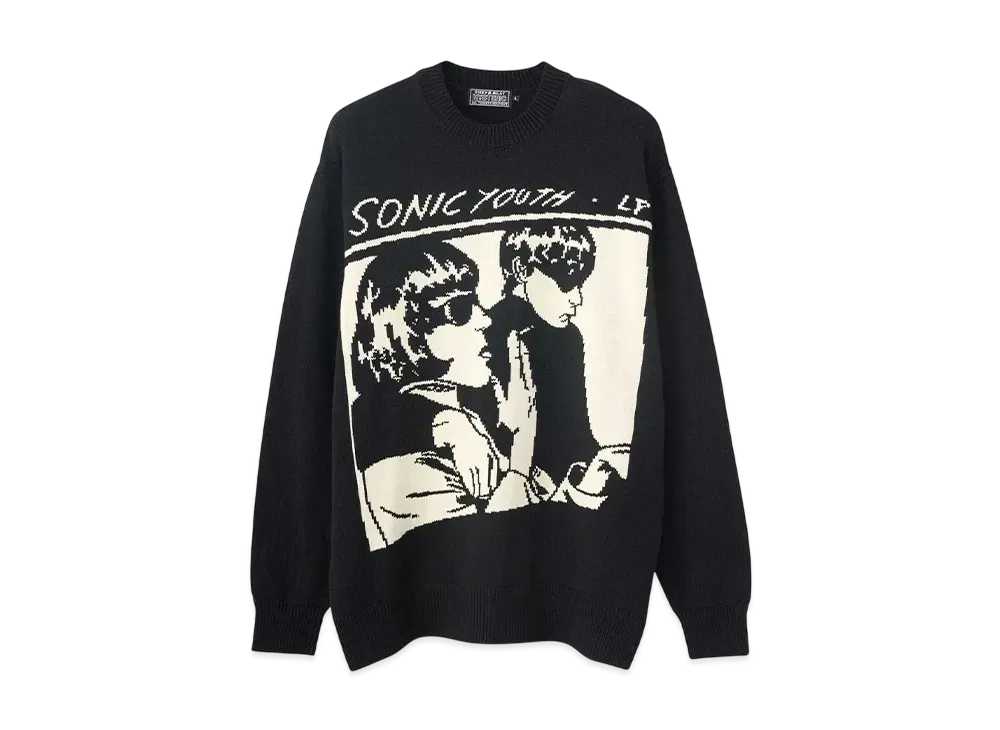 HYSTERIC GLAMOUR SONIC YOUTH セーター SONIC YOUTH × HYSTERIC GLAMOUR セーター L