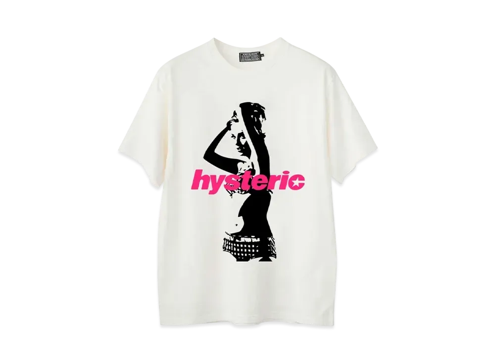 HYSTERIC GLAMOUR Hysteric Armpits T-Shirt "White"