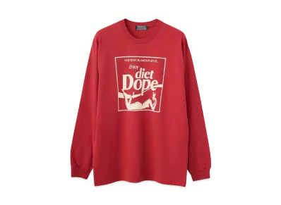 HYSTERIC GLAMOUR Diet Dope T-Shirt "Red"