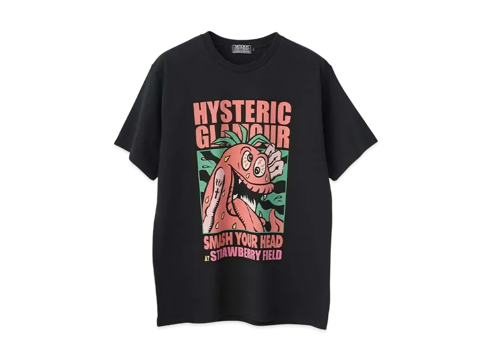 HYSTERIC GLAMOUR Smash Your Head SBM T-Shirt "Black"