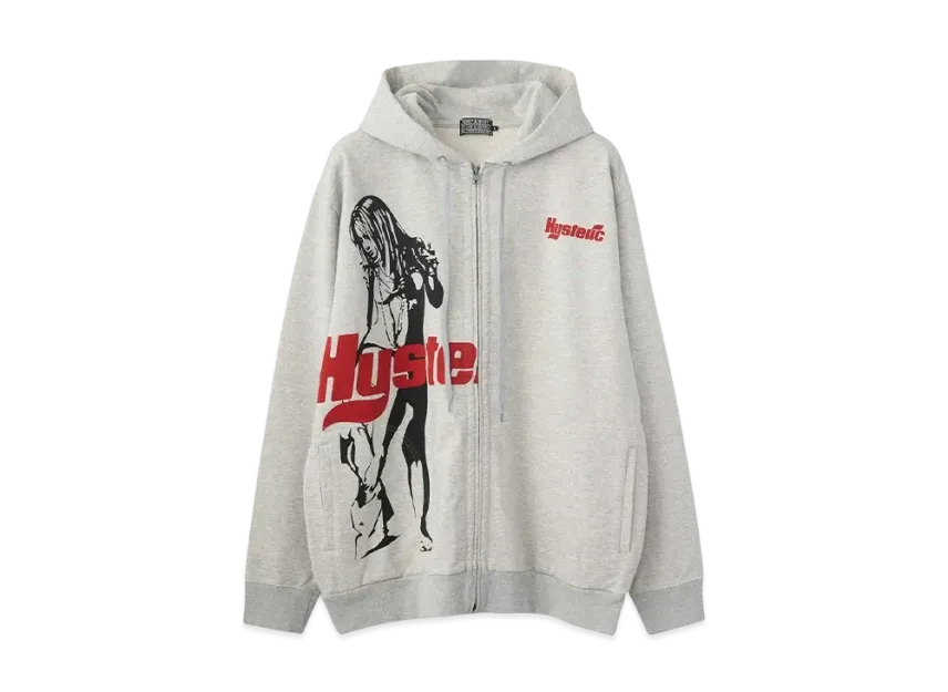 HYSTERIC GLAMOUR Hysteric Times Hoodie HYSTERIC GLAMOUR Hysteric Times Hoodie