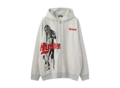 HYSTERIC GLAMOUR Hysteric Times Hoodie "Top Gray"