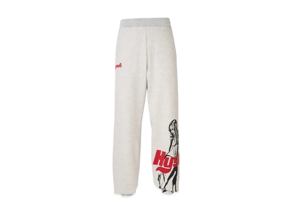 HYSTERIC GLAMOUR Hysteric Times Sweat Pants "Top Gray"