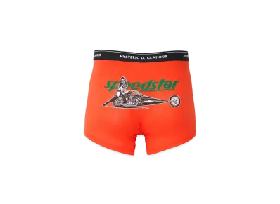 HYSTERIC GLAMOUR Speedster Boxer Briefs "Orange"
