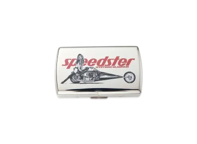 HYSTERIC GLAMOUR Speedster Cigarette Case "Silver"