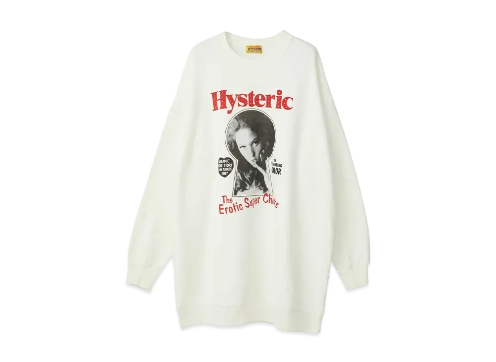 HYSTERIC GLAMOUR Erotic Chicks One Piece "White"