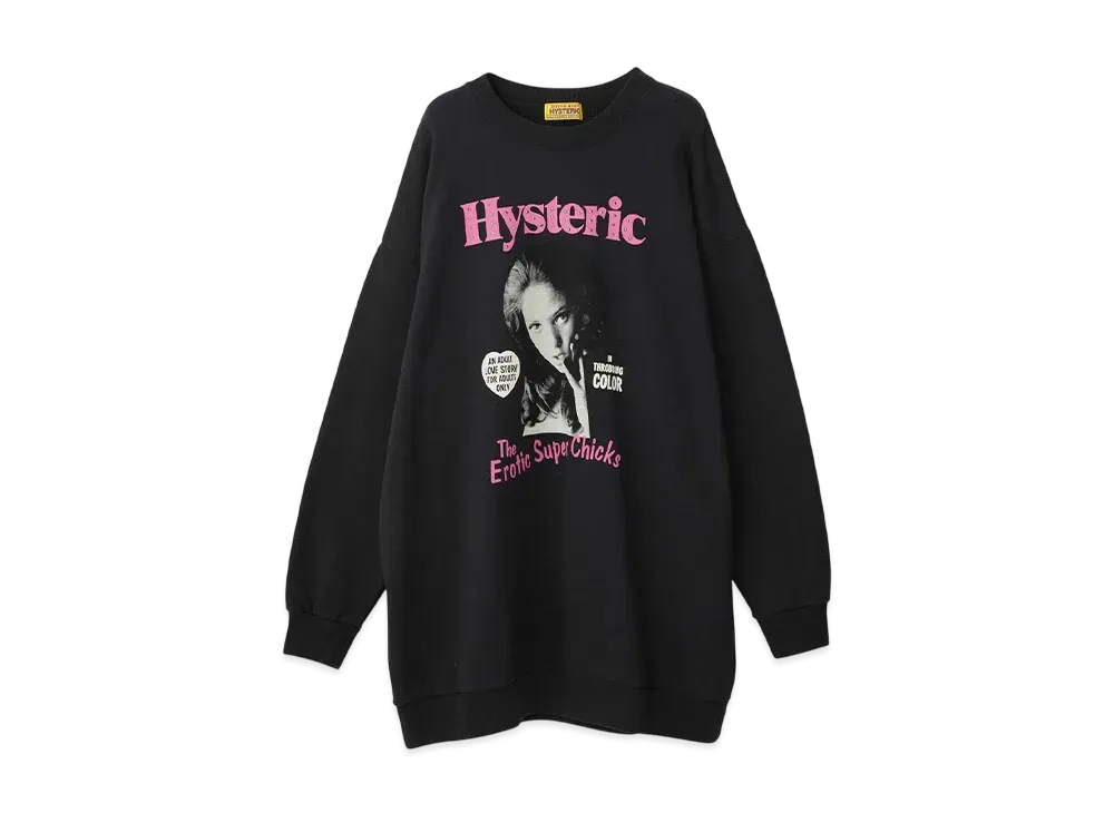 HYSTERIC GLAMOUR Erotic Chicks One Piece "Black"
