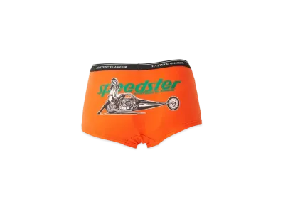 HYSTERIC GLAMOUR Speedster Shorts "Orange"