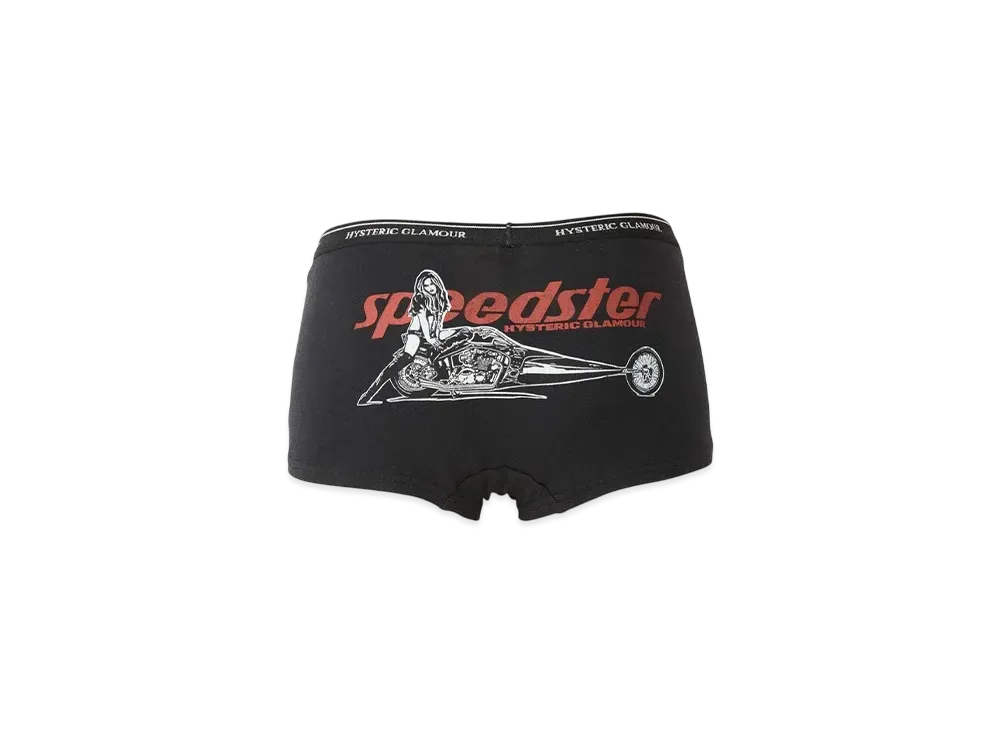 HYSTERIC GLAMOUR Speedster Shorts "Black"