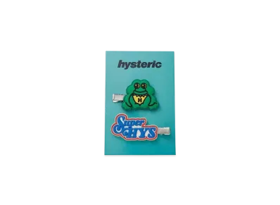HYSTERIC GLAMOUR Hys Frog Hair Clip "Green"