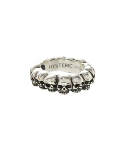 HYSTERIC GLAMOUR Skull Ring "Silver"