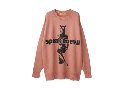 HYSTERIC GLAMOUR Speak No Evil One Piece "Pink"