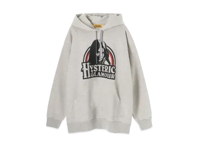 HYSTERIC GLAMOUR Sunset NY Oversized Hoodie "Top Gray"