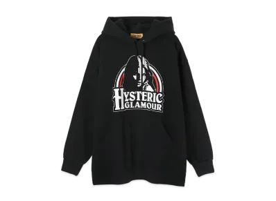 HYSTERIC GLAMOUR Sunset NY Oversized Hoodie "Black"