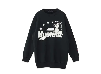 HYSTERIC GLAMOUR Evil's Daydream Sweat "Black"