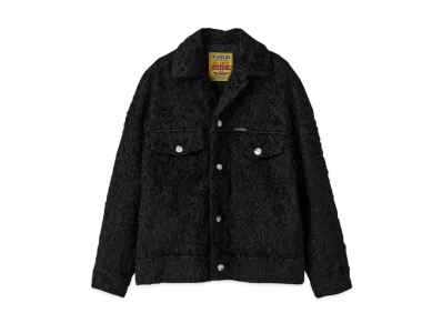 HYSTERIC GLAMOUR Faux Fur Blouson "Black"