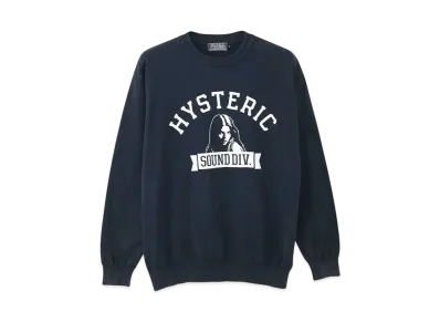 HYSTERIC GLAMOUR Sound Division Sweater "Black"
