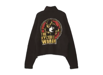 HYSTERIC GLAMOUR The Hysteric Woman Knit Jumper "Black"