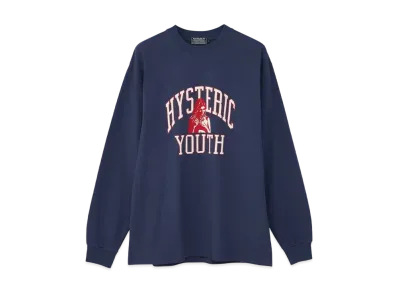 HYSTERIC GLAMOUR H.Youth T-Shirt "Navy"
