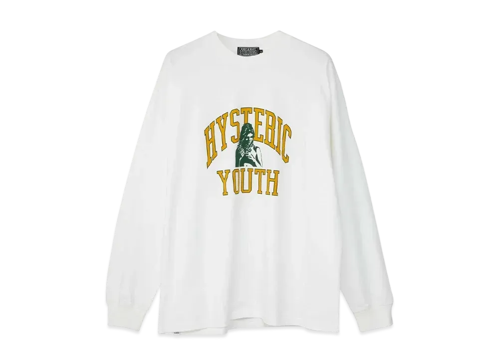 HYSTERIC GLAMOUR H.Youth T-Shirt "White"