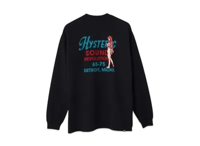 HYSTERIC GLAMOUR Sound Revolution T-Shirt "Black"