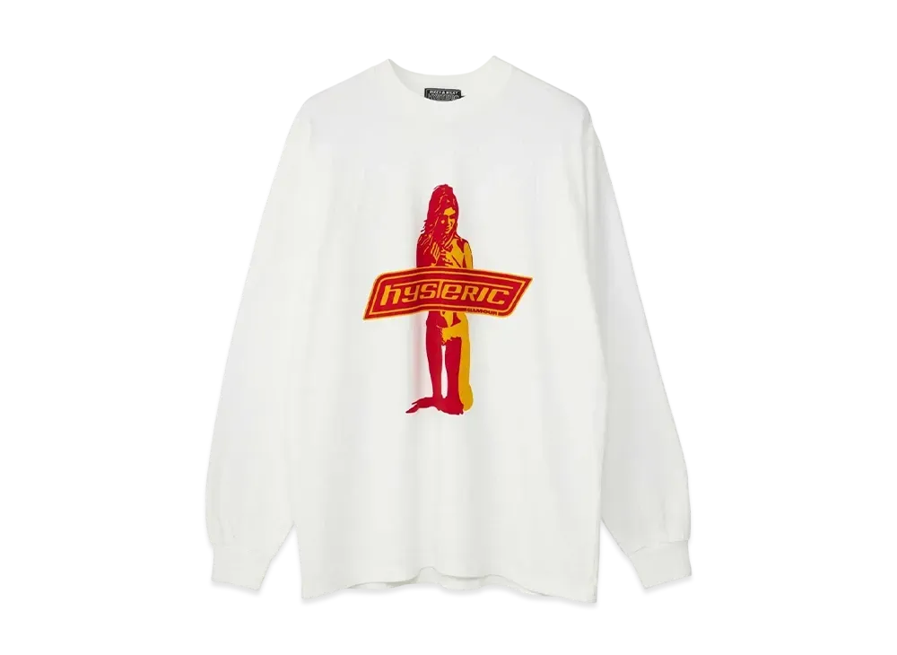 HYSTERIC GLAMOUR Good Times T-Shirt "White"