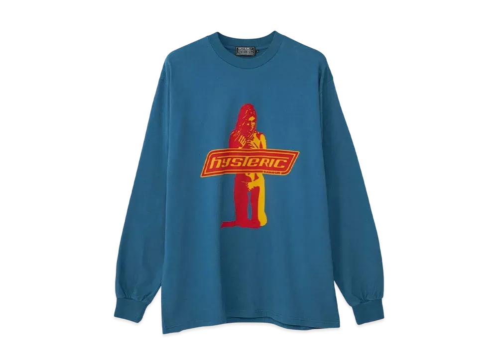 HYSTERIC GLAMOUR Good Times T-Shirt "Blue"