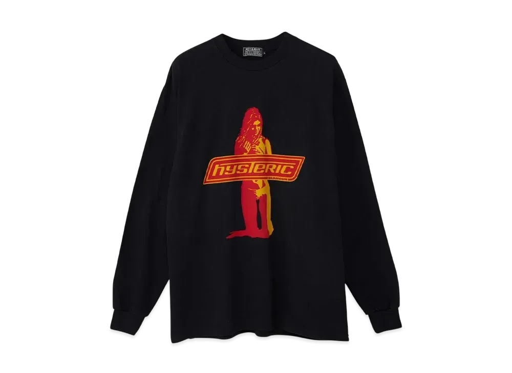 HYSTERIC GLAMOUR Good Times T-Shirt "Black"