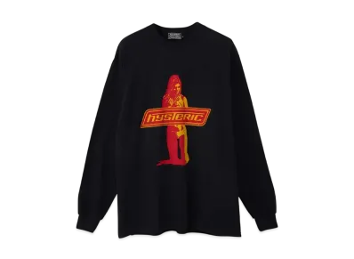 HYSTERIC GLAMOUR Good Times T-Shirt "Black"