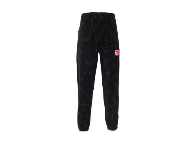HYSTERIC GLAMOUR Flame Logo Pattern Jacquard Sweatpants "Black"