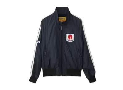 HYSTERIC GLAMOUR Glamor Power Emblem Stand Collar Blouson "Black"