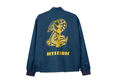 HYSTERIC GLAMOUR Cobra Racing Jacket "Navy"