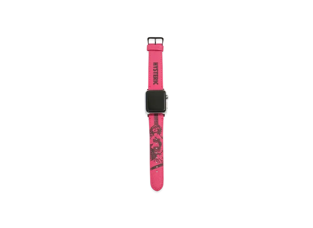 HYSTERIC GLAMOUR Guitar Girl Apple Watch Band "Pink"