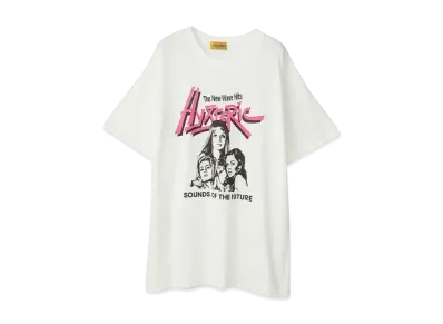 HYSTERIC GLAMOUR Sound Of The Future Oversized T-Shirt "White"