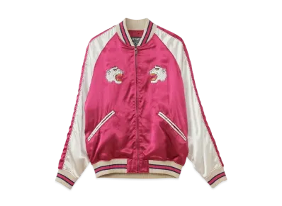 HYSTERIC GLAMOUR Flaming Youth Embroidery Sukajan "Pink"