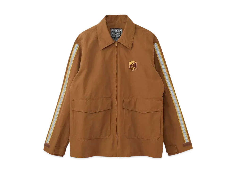 HYSTERIC GLAMOUR Hysteric Express Work Jacket "Brown"