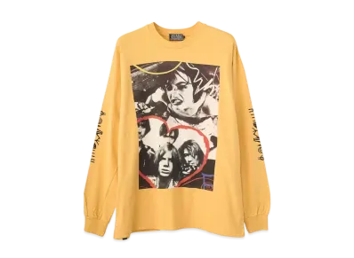 HYSTERIC GLAMOUR Sonic Youth/Evol T-Shirt "Yellow"