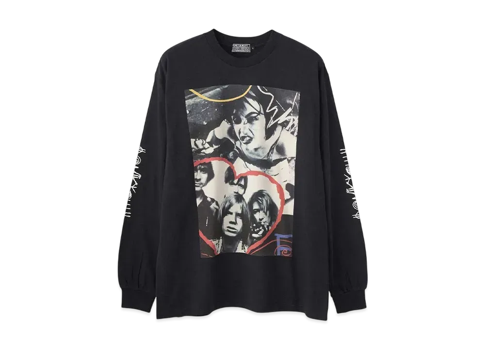 HYSTERIC GLAMOUR Sonic Youth/Evol T-Shirt "Black"