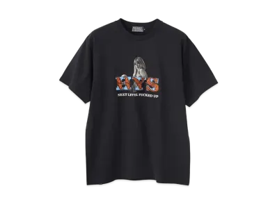 HYSTERIC GLAMOUR Next Level Embroidery T-Shirt "Black"