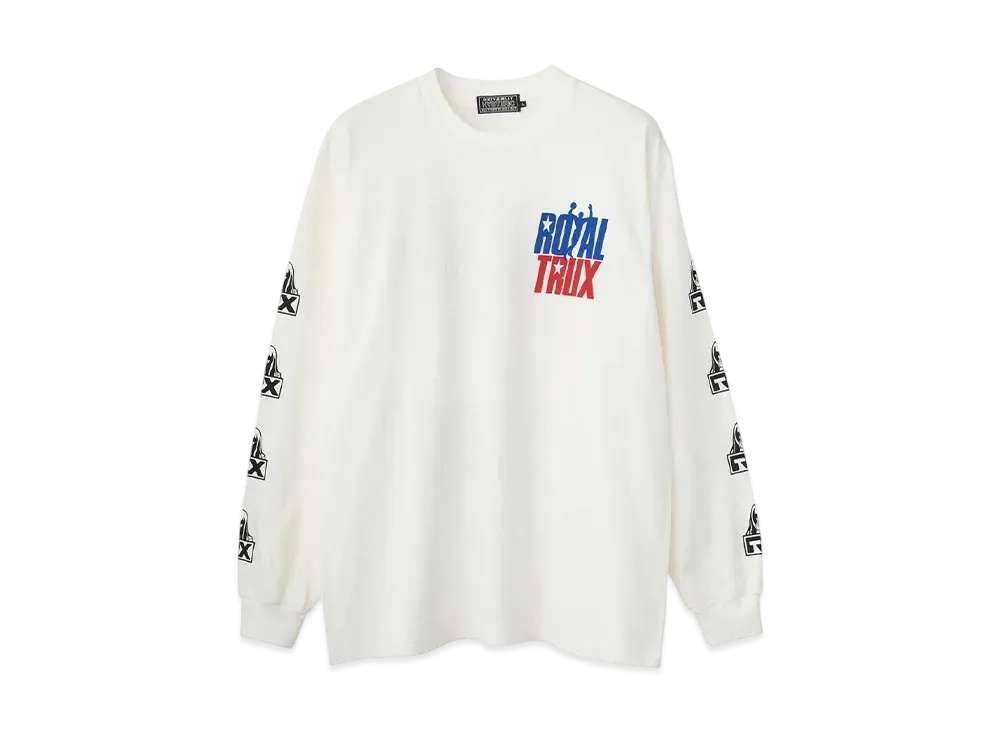 HYSTERIC GLAMOUR Royal Trux/Rtx Fire Ball T-Shirt "White"