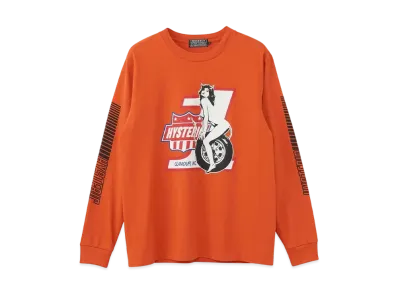 HYSTERIC GLAMOUR Hg.Inc. T-Shirt "Orange"