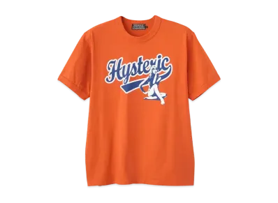 HYSTERIC GLAMOUR Hysteric League T-Shirt "Orange"