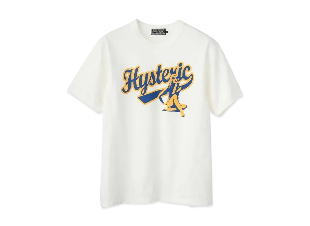 HYSTERIC GLAMOUR Hysteric League T-Shirt "White"