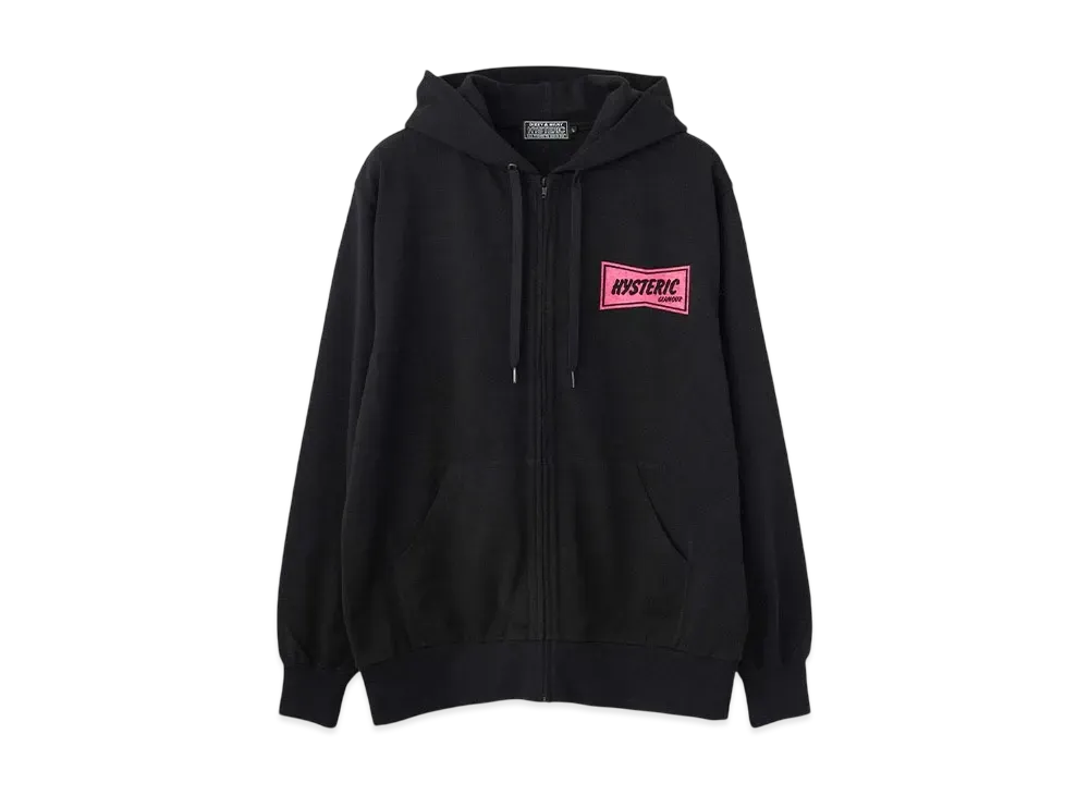 HYSTERIC GLAMOUR Coffee Shop Hoodie "Black"