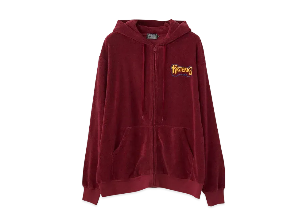 HYSTERIC GLAMOUR Bad Ass Mama Embroidery Hoodie "Red"