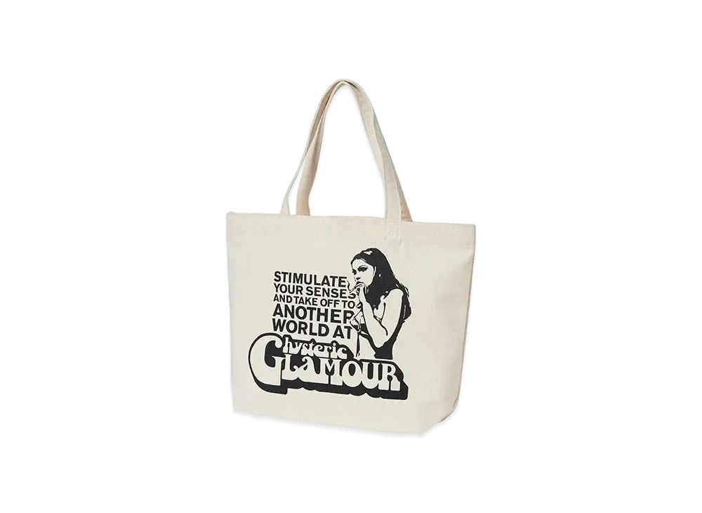 HYSTERIC GLAMOUR Tote Bag "Black"