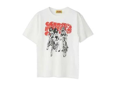 HYSTERIC GLAMOUR Hit The Road Chibi T-Shirt "White"